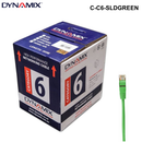 C-C6-SLD - 305m Cat6 Blue UTP SOLID Cable Roll, 250MHz, 23AWGx4P, PVC - Colour Options 305m Cat6 UTP Solid Cable Roll - Green