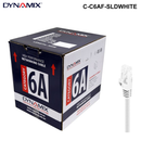 C-C6AF-SLD - 305m Cat6A FUTP Solid Cable Reel Box 500MHz, 23AWGx4P, PVC - Colour Options 305m Cat6A FUTP Solid Cable Roll - White
