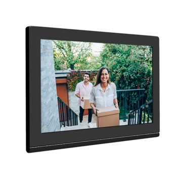 E-CON MONITOR-B - Black 7" touch screen monitor with Wifi & Ethernet. Compatible with E-CON GATE & EC-CON GATE-K