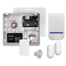EC-KIT KP W NC - EC security alarm kit with (EC-KP White keypad) no cable