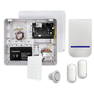 EC-KIT KP W NC - EC security alarm kit with (EC-KP White keypad) no cable