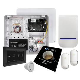 EC-KIT TOUCH B - EC security alarm kit with black touch screen keypad