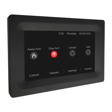 EC-TOUCH B - 5" Touch Keypad in Black