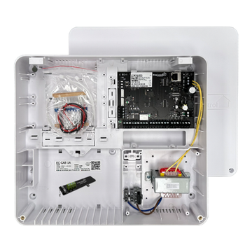 EC-i PLC/U - EC-i security panel in EC-CAB-1A plastic cabinet