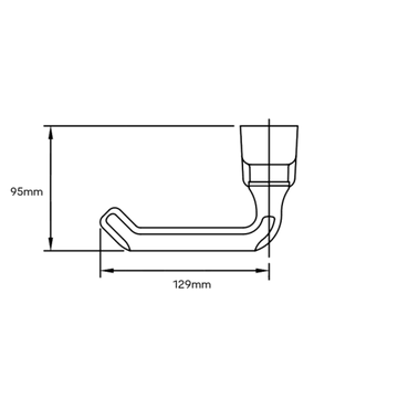EXI325EA-SIL - EXIDOR Lever Operated Exit Access Device