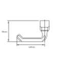 EXI325EA-SIL - EXIDOR Lever Operated Exit Access Device