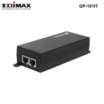 GP-101IT-c - Edimax IEEE 802.3at Gigabit PoE+ Injector 30W