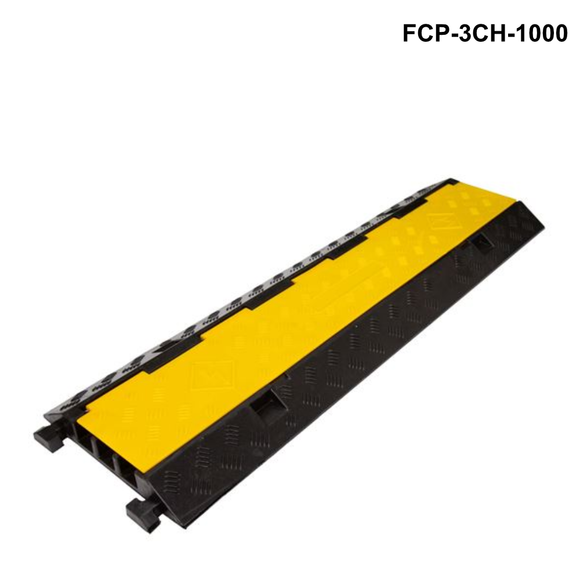FCP-3CH - Channel Floor Cable Protector, Heavy Duty with Installation