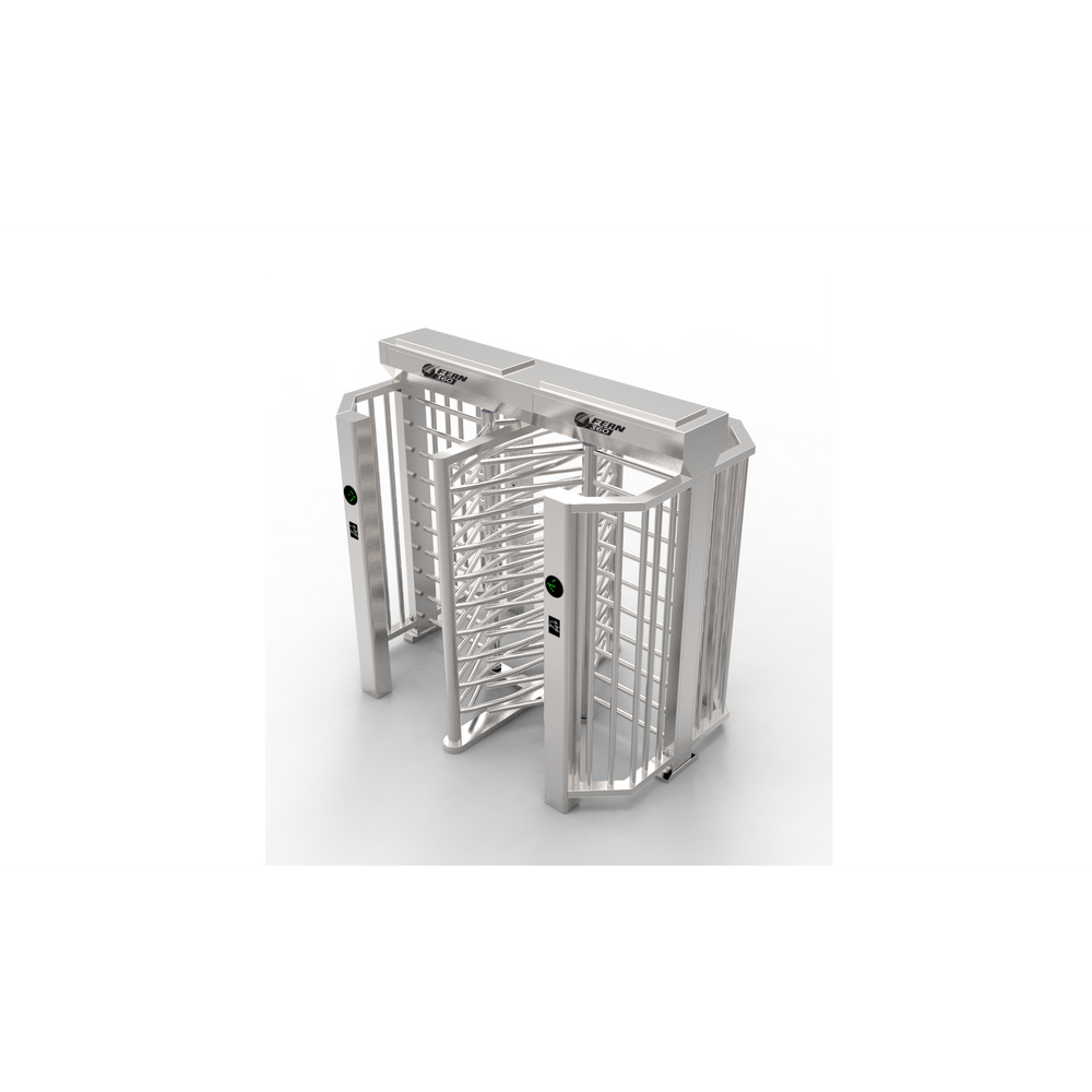 FGES-RTDFH650-2 - FERN360 - Full Height Stainless Steel Rotor Turnstile, Double Lane
