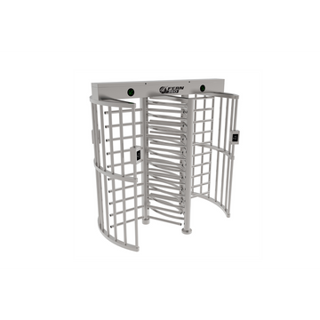 FGES-RTDFH550-1 - FERN360 - Full Height Stainless Steel Rotor Turnstile, Double Lane