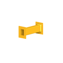 FPAC-XSE - FERN360 Extensions for Access Control Intercom Bollards - 150 or 300mm Yellow - 300mm Extension