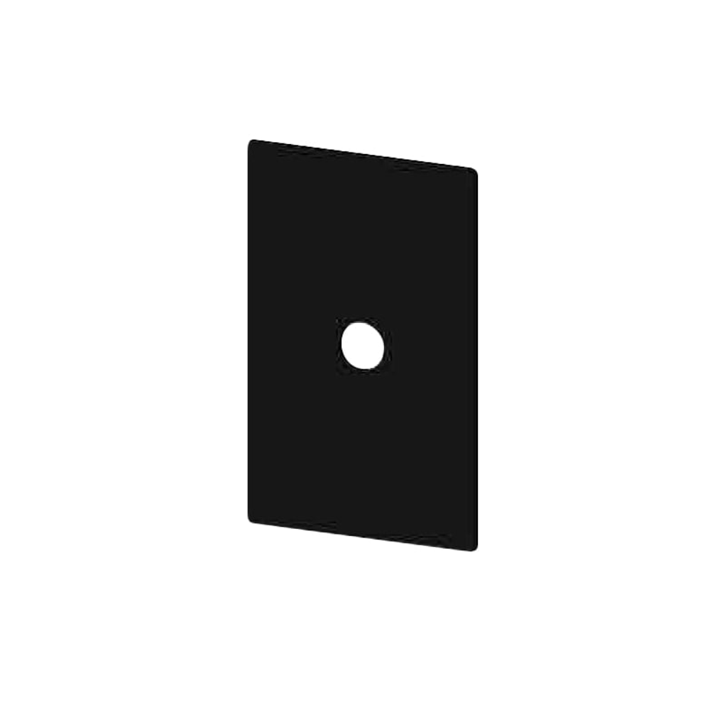 FPAC-EMP2013 - FERN360 Access Control Reader Bollard Mounting Panel Black
