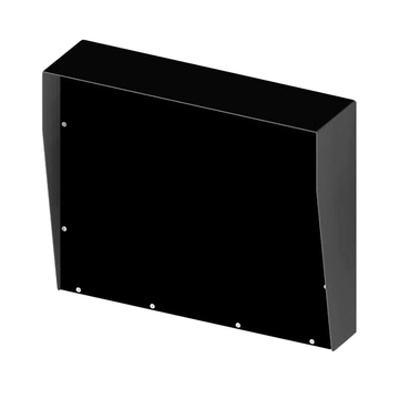 FPAC-ERS3643 - FERN360 Access Control Reader or Intercom Mounting Panel Black Cover - Black Inner - 60mm Space
