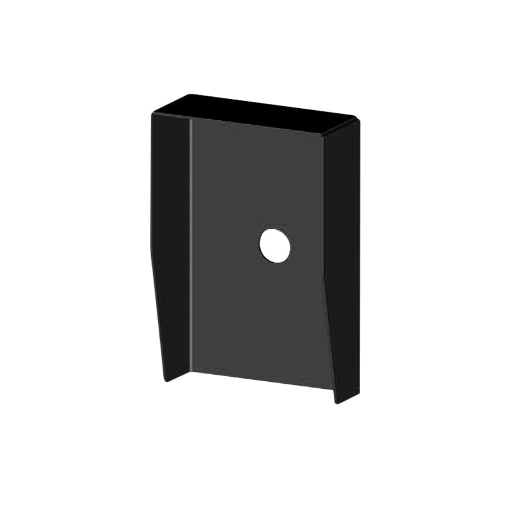 FPAC-ERS2013 - FERN360 Access Control Reader Pedestal Mounting Panel Black Cover - Silver Inner - 25mm Space