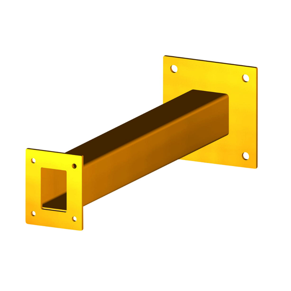 FPAC-EW - FERN360 Wall Mount Access Control Reader or Intercom Bollard 300 or 600mm Yellow - 600mm