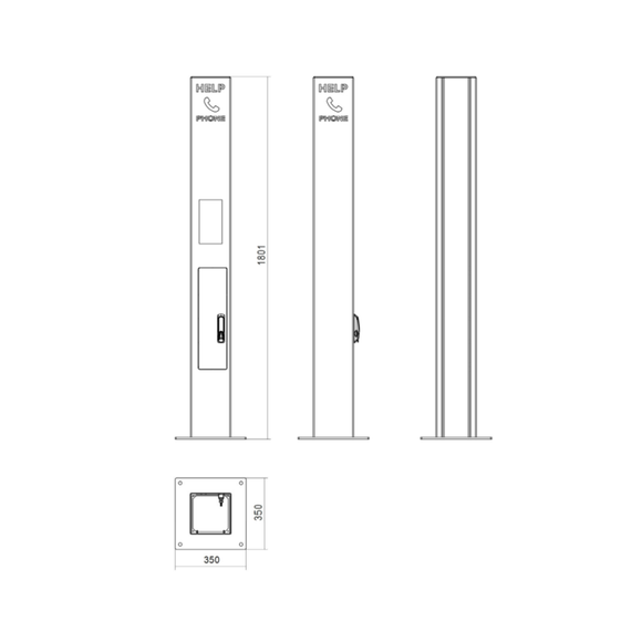 FPECSP-2020 - FERN360 Emergency Call Point Tower & SIP Station