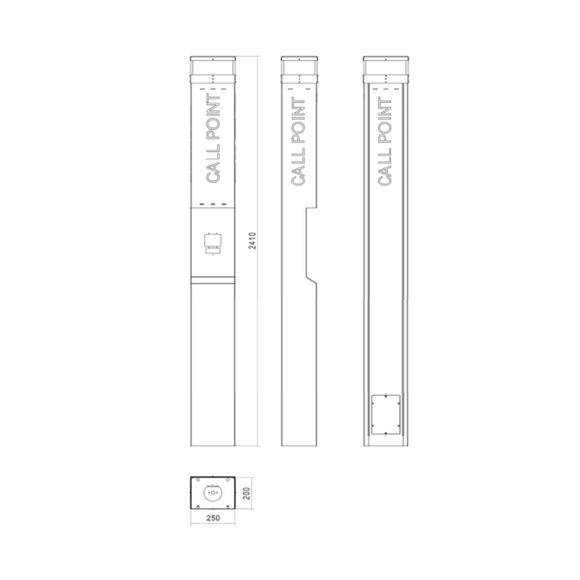 FPECS-R2520 - FERN360 Emergency Call Point Tower & SIP Station
