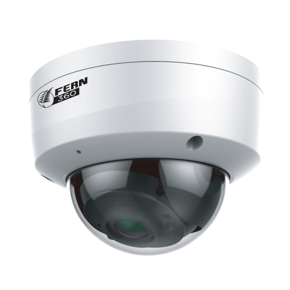 FERN360 - 4MP Vandal Dome Network Camera, Starlight, IVS, WDR, 30m IR, fixed lens | FGSIP-B4DFA-28