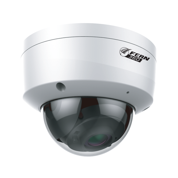 FERN360 - 4MP Vandal Dome Network Camera, Starlight, IVS, WDR, 30m IR, fixed lens | FGSIP-B4DFA-28