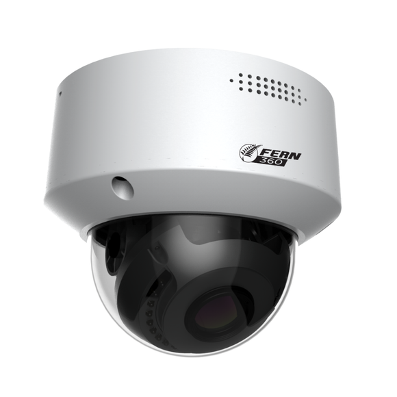 FERN360 - 5MP Vandal Dome Network Camera, Starlight, IVS, WDR, 30m IR, 2.8-12mm | FGSIP-C5DMVA-2812