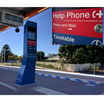 FPECP-QR - FERN360 Emergency Call Point Pillar & SIP Station