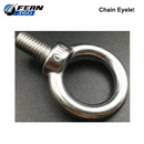 FPES-FB750-SM114-SS - FERN360 Stainless Steel Fixed Bollard Surface Mounted - 114mm dia x 750mm Chain Eyelet Fixed Bollards