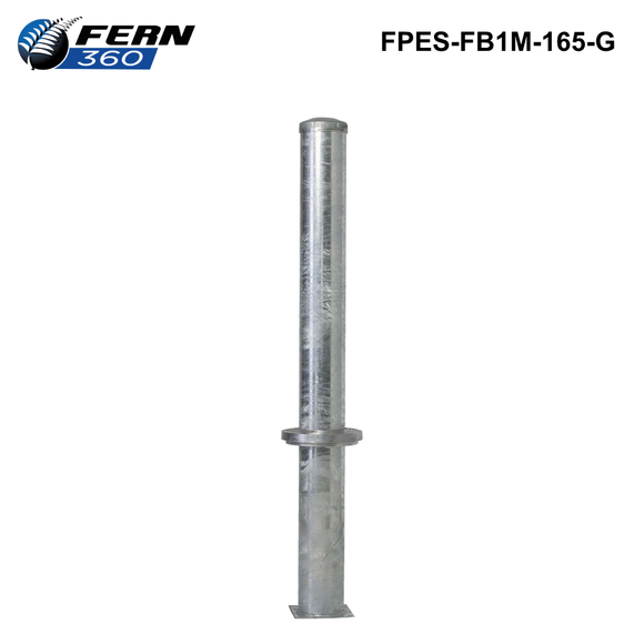 FPES-FB - FERN360 In-ground Fixed Bollards Galvanised or Powder Coated 114mm to 165mm In-ground Fixed Bollards Galvanised - 165mm Dia 1m above ground No Powder Coating