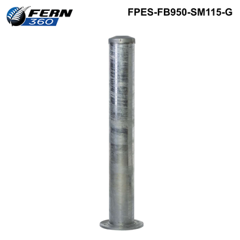 FPES-FB - FERN360 Surface Fixed Bollards Galvanised or Powder Coated 115mm to 165mm Surface Mount Fixed Bollards Galvanised - 115mm Dia 1m above ground No Powder Coating