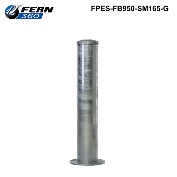 FPES-FB - FERN360 Surface Fixed Bollards Galvanised or Powder Coated 115mm to 165mm Surface Mount Fixed Bollards Galvanised - 165mm Dia 1m above ground No Powder Coating
