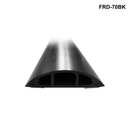 FRD-70 - 1m Floor Mount Round Wiring Duct - Grey or Black 1m Floor Mount Round Wiring Duct - Black