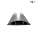 FRD-70 - 1m Floor Mount Round Wiring Duct - Grey or Black 1m Floor Mount Round Wiring Duct - Grey