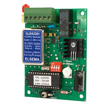 GLR43301 - 1-Channel Receiver 433MHZ