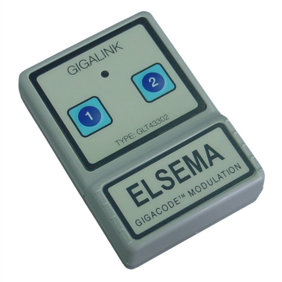 GLT43302 - 2-Channel 433MHZ Hand-Held Transmitter