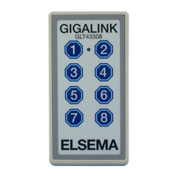 GLT43308 - 8-Channel Gigalink 433MHZ Hand-Held Transmitter