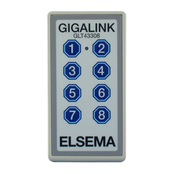 GLT43308 - 8-Channel Gigalink 433MHZ Hand-Held Transmitter