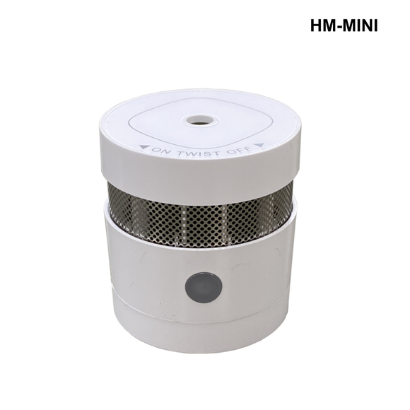 HM-MINI Standalone Mini Smoke Detector with Hush and Test Buttons