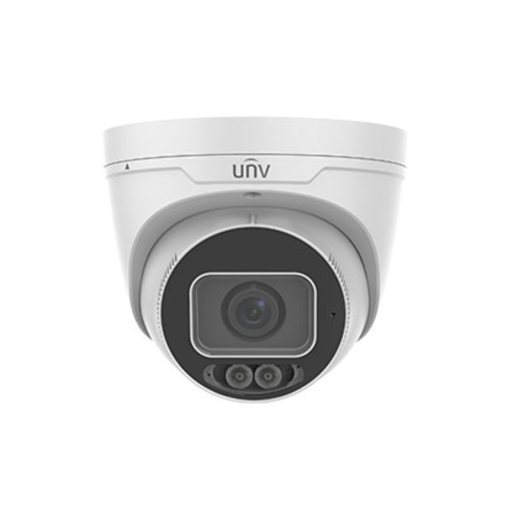 Uniview IPC3634SE 4MP ColorHunter AI turret camera available from Essential Security Supplies NZ
