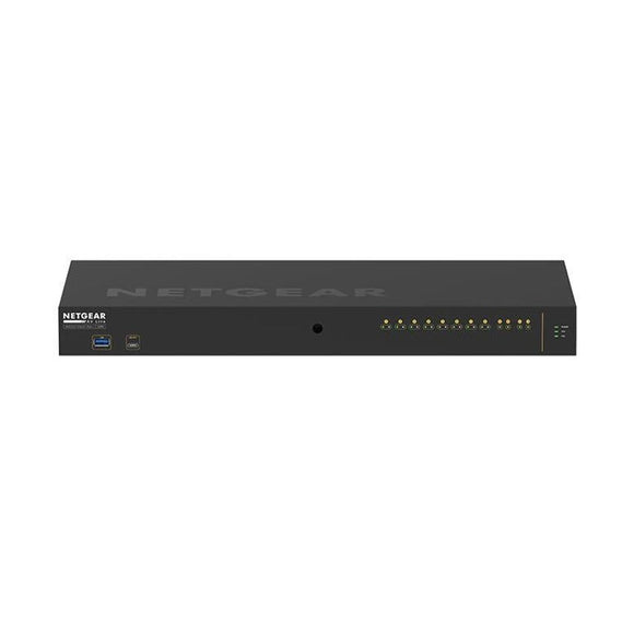 GSM4212P - Netgear AV Line M4250-10G2F-PoE+ 8x1G PoE+ 125W 2x1G and 2xSFP Managed Switch