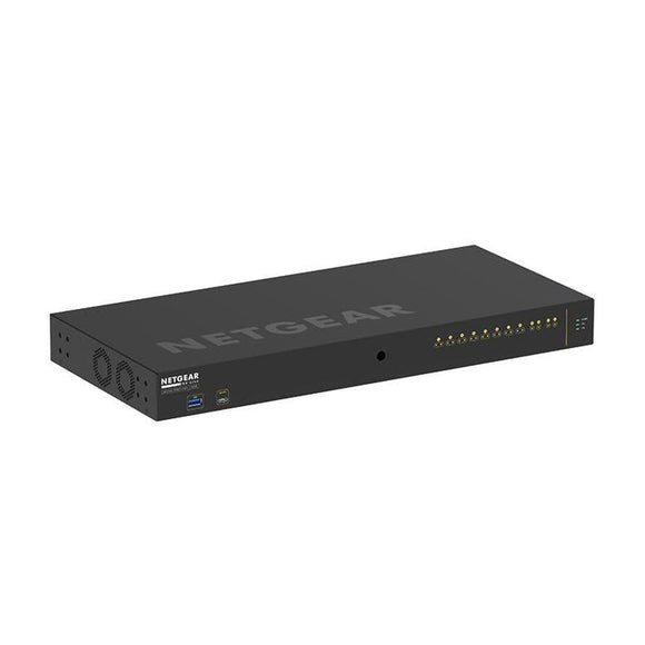 GSM4212P - Netgear AV Line M4250-10G2F-PoE+ 8x1G PoE+ 125W 2x1G and 2xSFP Managed Switch