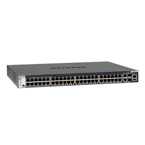 Netgear GSM4352S-100AJS 48x1G Stackable Managed Switch with 2x10GBASE-T and 2xSFP+ - 48 Ports - Manageable