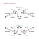 Lockwood 4800 Series Square End Plate with LED Lens - Options