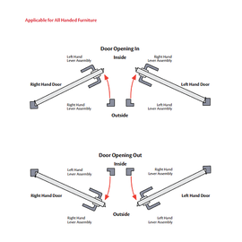 Lockwood 4800 Series Square End Plate with LED Lens - Options