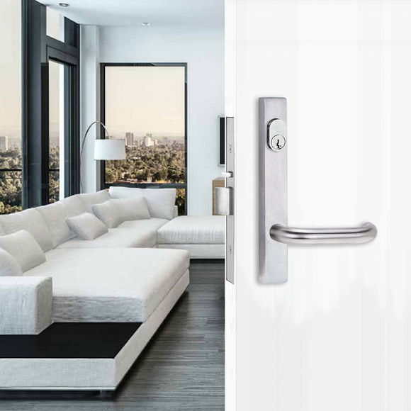 Lockwood 4800 Series Square End Plate with LED Lens - Outdoor Options