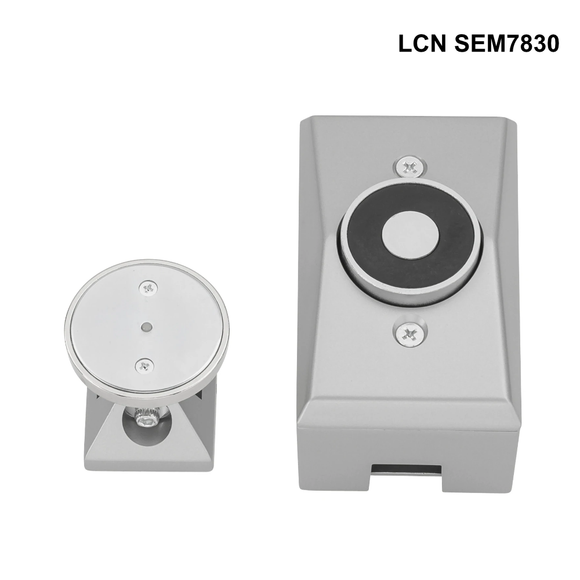 LCN SEM7830 Electromagnetic Fire Door Holder Heavy Duty 12/24V - Wall Mount