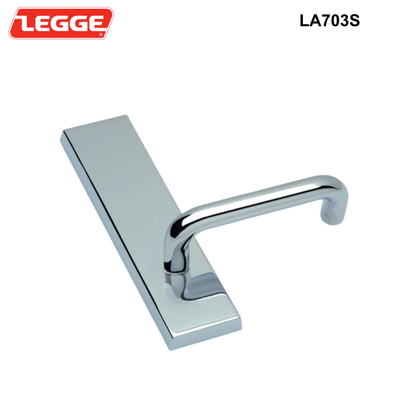 Legge Alpha - External & Internal Handles - Plain Plate with Alpha Lever or LED Indications - OPTIONS External Plain Plate with Alpha Lever