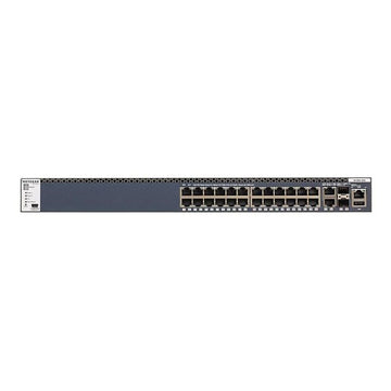 Netgear GSM4328S-100AJS 24x1G Stackable Managed Switch with 2x10GBASE-T and 2xSFP+ - 24 Ports - Manageable