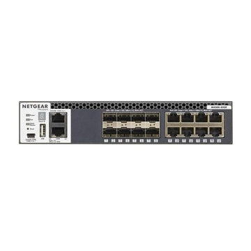 Netgear XSM4316S-100AJS Half-Width 16x10G Stackable Managed Switch with 8x10GBASE-T and 8xSFP+ - 8 Ports - Manageable