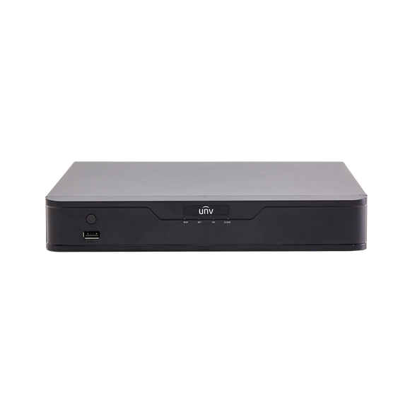 UniView NVR501-04B-P4 - Prime Series 4K H265 Mini 1U 4-Channel 4x PoE
