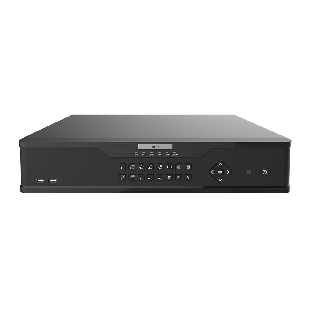 UniView NVR308-64X - Prime Series H265 4K 2U 64-Channel Non-PoE NVR