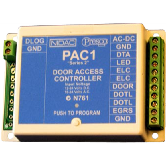 PAC1 - Presco Controller Only